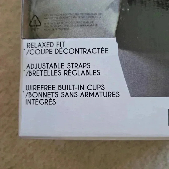 New! 32 Degrees Cool Cami Tank Small Black Grey Built In Bra  | 2 pack - Picture 10 of 13